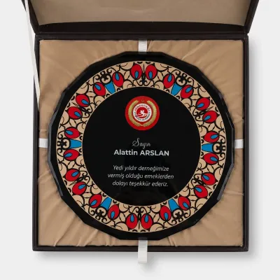 Baskılı Kristal Plaket