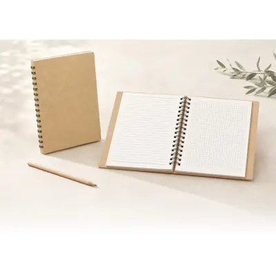Gd-090 gizli spiralli defter geri dönüşümlü ürünler - Anadolu Promosyon