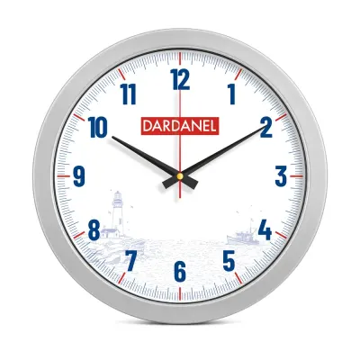 V30-570 Metallised Wall Clock