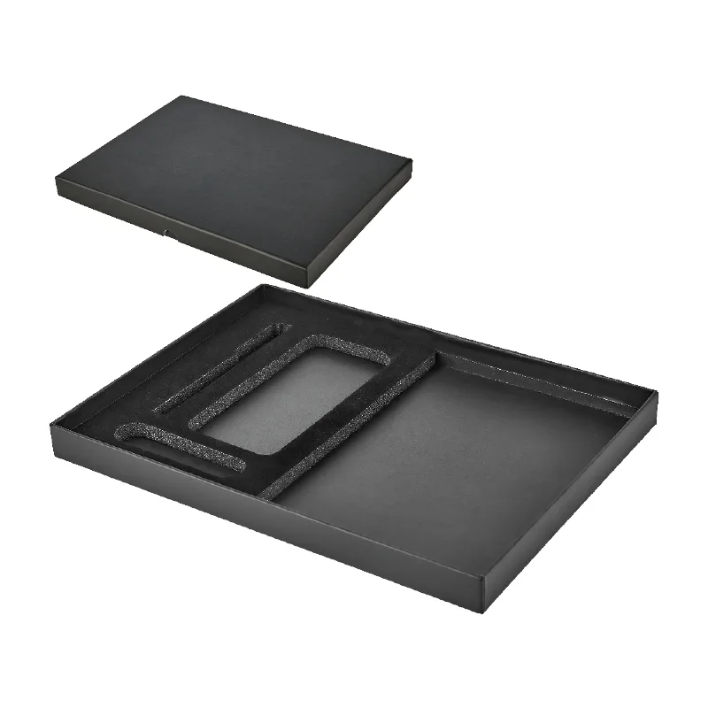 Kt-943-boş siyah-boş 305 x 223 x 27 mm hediye set kutusu vip setler - Anadolu Promosyon