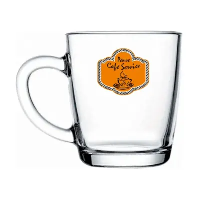 8555531 paşabahçe basic kulplu bardak 340 ml kupa bardaklar - Anadolu Promosyon