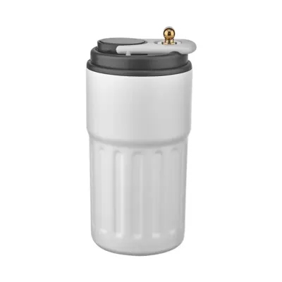5351 beyaz çelik termos / 440 ml - Anadolu Promosyon