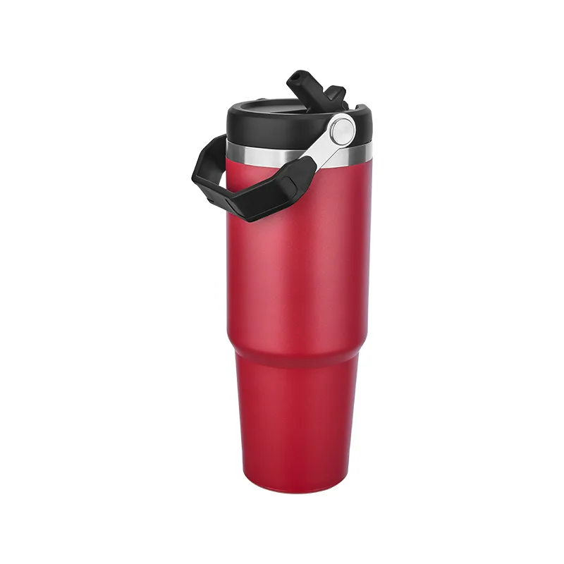 5342 kırmızı çelik termos / 900 ml - Anadolu Promosyon