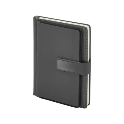 2452 gri 15 x 21 termo deri defter not defterleri - Anadolu Promosyon