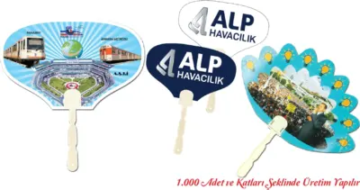 90106 yelpaze plastik ürünler - Anadolu Promosyon