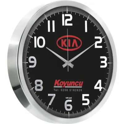 V30-910-gv duvar saati metal duvar saatleri - Anadolu Promosyon