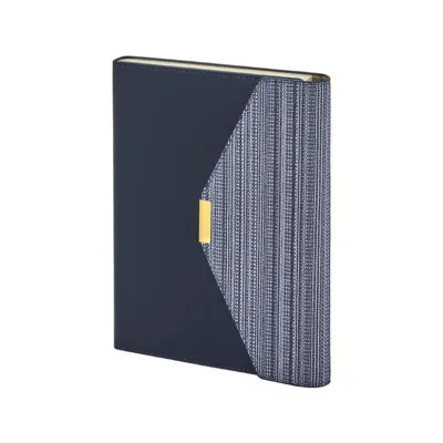 2442 lacivert 15 x 21 termo deri defter not defterleri - Anadolu Promosyon