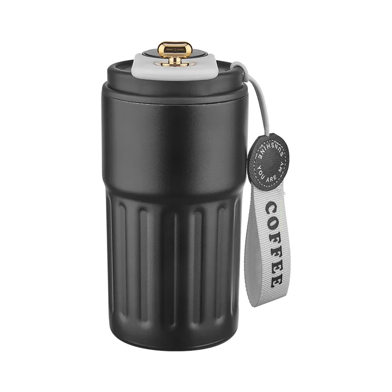 5351 beyaz çelik termos / 440 ml - Anadolu Promosyon