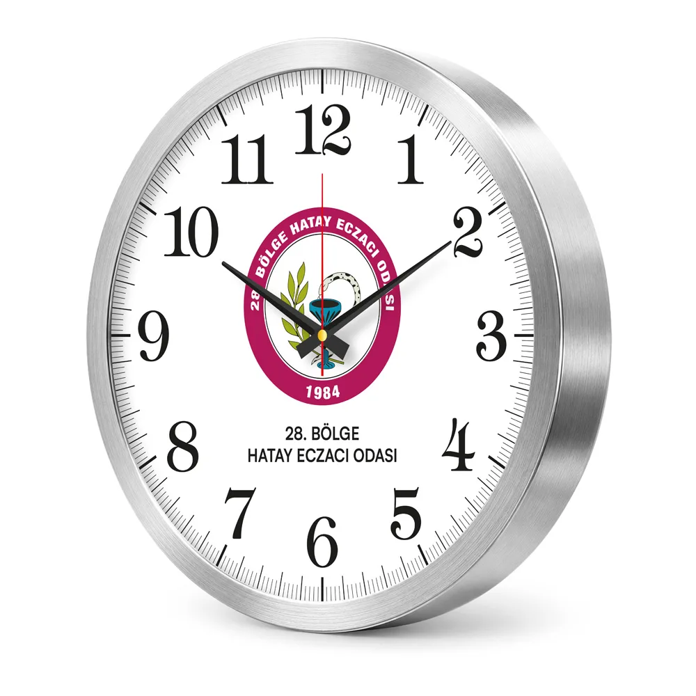 V30-985 Aluminium Wall Clock