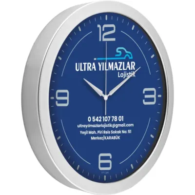 V30-575-g metalize duvar saati - Anadolu Promosyon