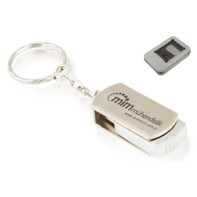 201112 döner kapakli metal usb flash bellek usb bellekler - Anadolu Promosyon