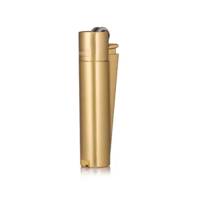Mt-112 gold clipper metal siboplu çakmak - Anadolu Promosyon