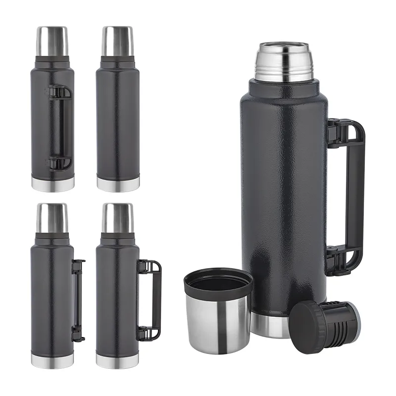 5341 siyah çelik termos / 1450 ml - Anadolu Promosyon