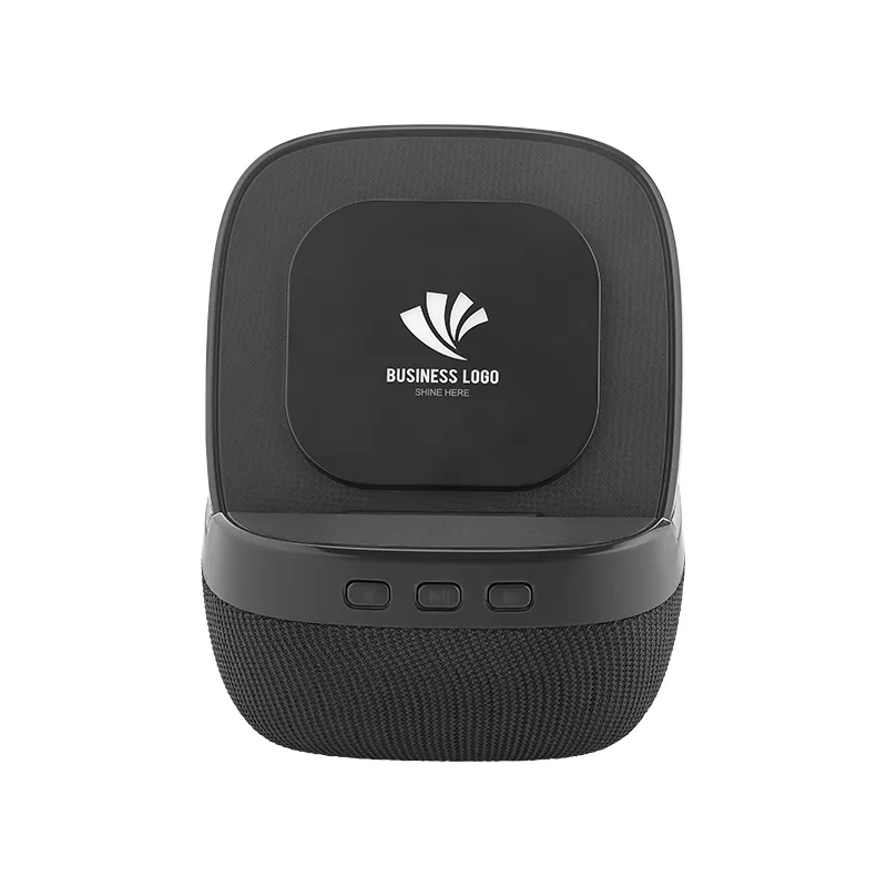4250 siyah wireless şarj & hoparlör - Anadolu Promosyon