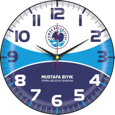 V30-529-b bombe cam duvar saati - Anadolu Promosyon
