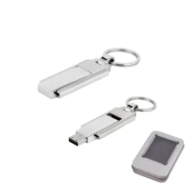 7274-8gb 8 gb metal anahtarlık usb bellek - Anadolu Promosyon