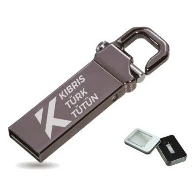 20598 shiny black metal usb flash bellek usb bellekler - Anadolu Promosyon