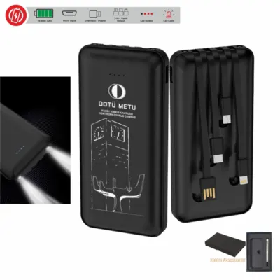22530 plastik kasa powerbank 10.000 mah - Anadolu Promosyon