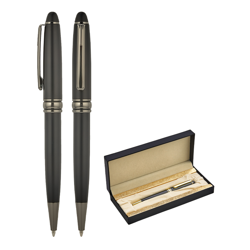 1218-KT - Metal Tükenmez Kalem Seti