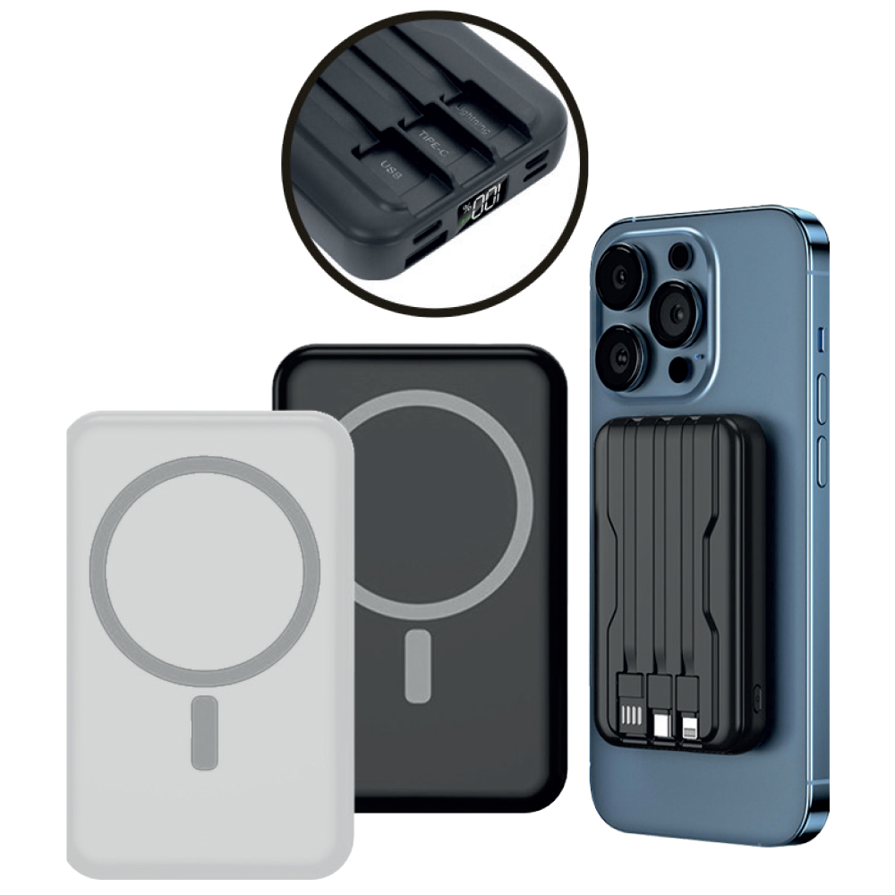7602 10000 mAh Wireless Mobil Şarj Cihazı