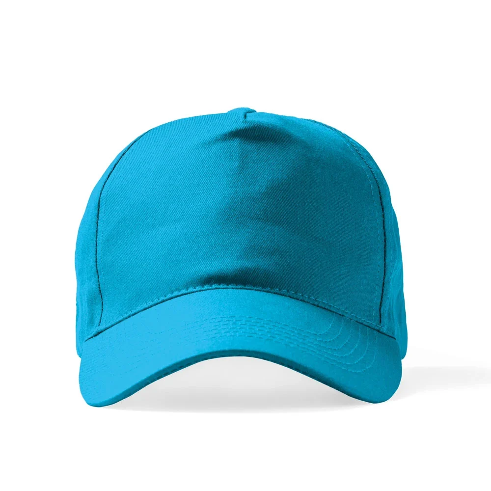 0501 İthal Polyester Şapka Turkuaz