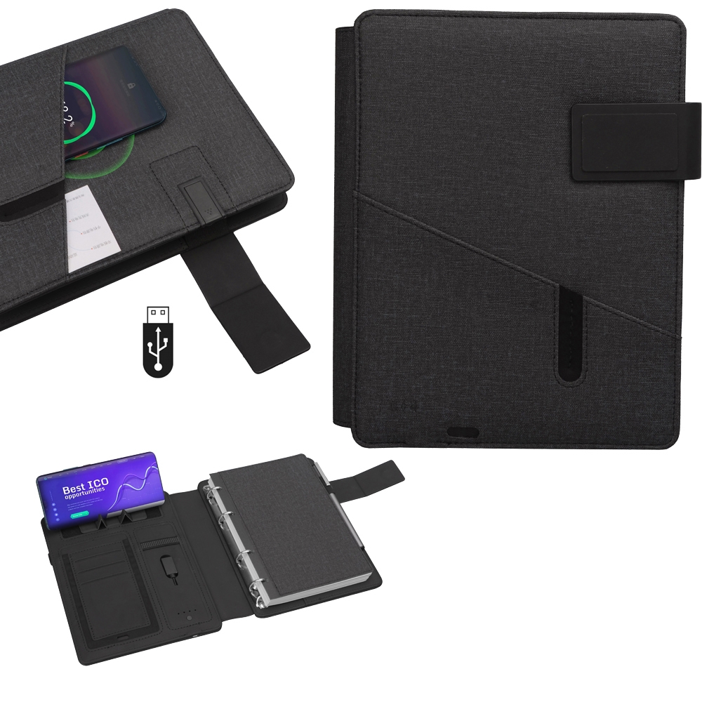 7484-A Powerbank 8000 mAh  USB Wireless Organizer
