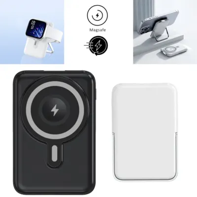 2790 Powerbank 10000 mAh ( Magsafe & 22,5w Hızlı Şarj  ) Beyaz - Anadolu Promosyon