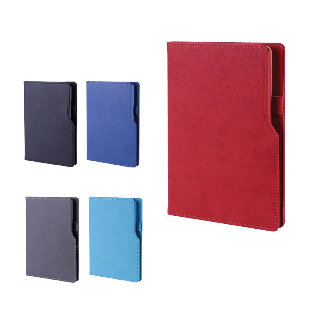 6479-B Termo Deri Kapak Defter 14,5x21 cm Lacivert - Anadolu Promosyon