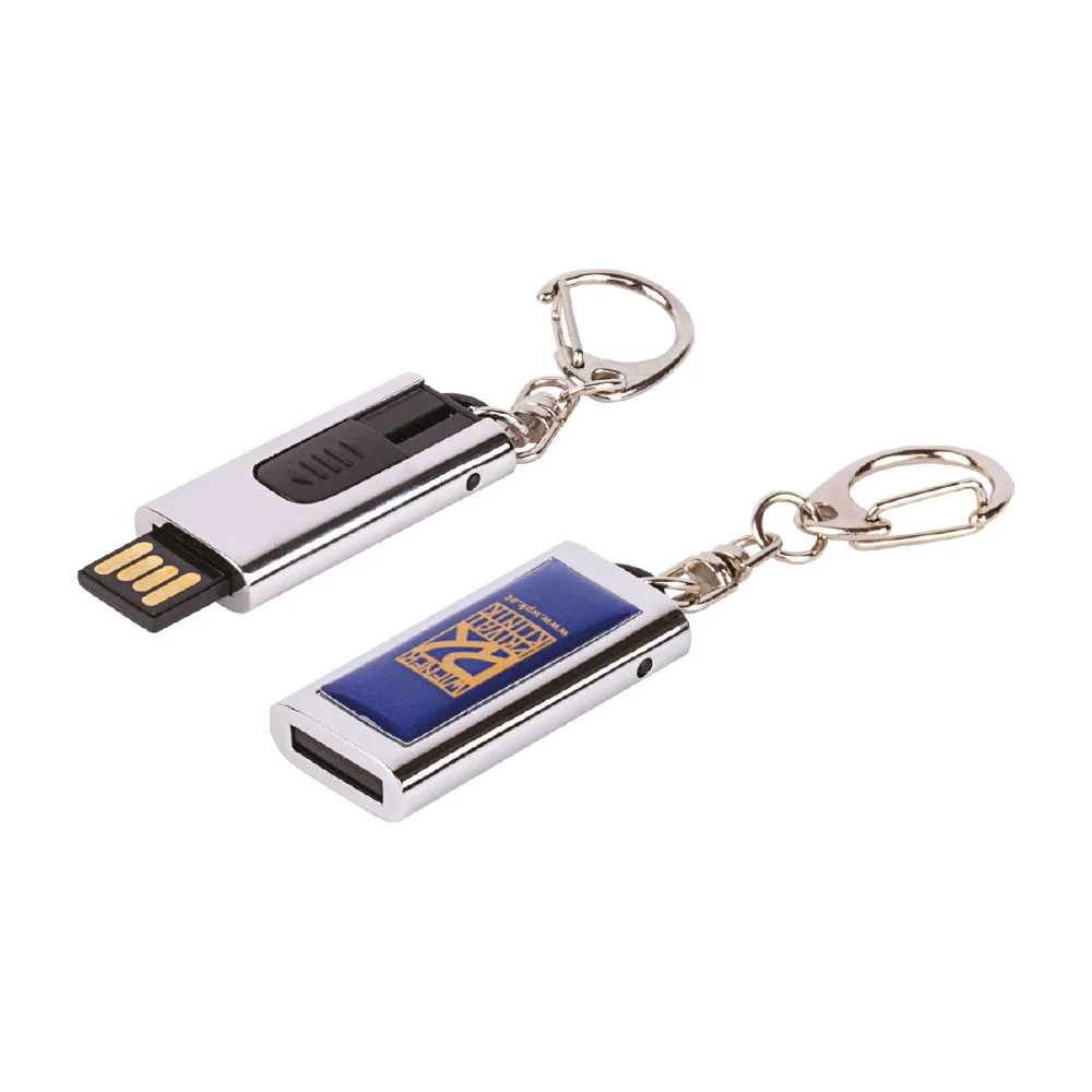 7208-32GB 32 GB Metal USB Bellek Gümüş - Anadolu Promosyon