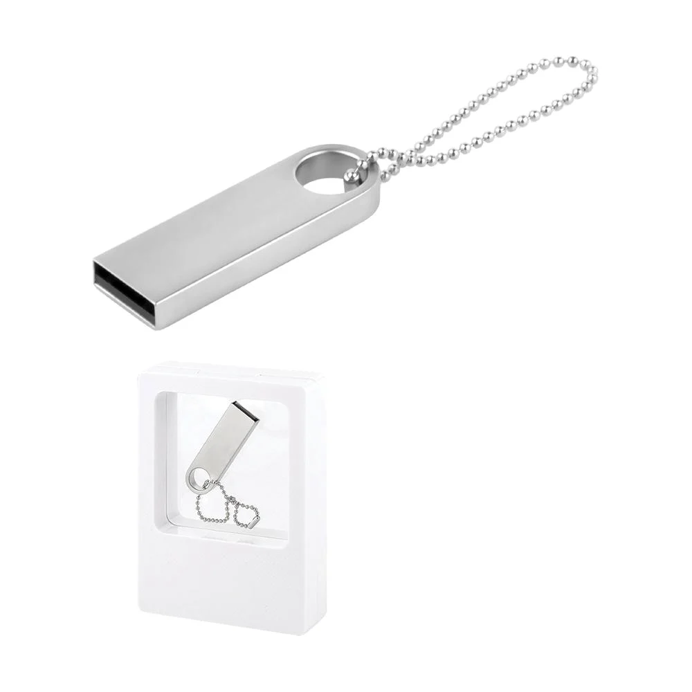 7220-32GB 32 GB Metal Anahtarlık USB Bellek Gümüş - Anadolu Promosyon