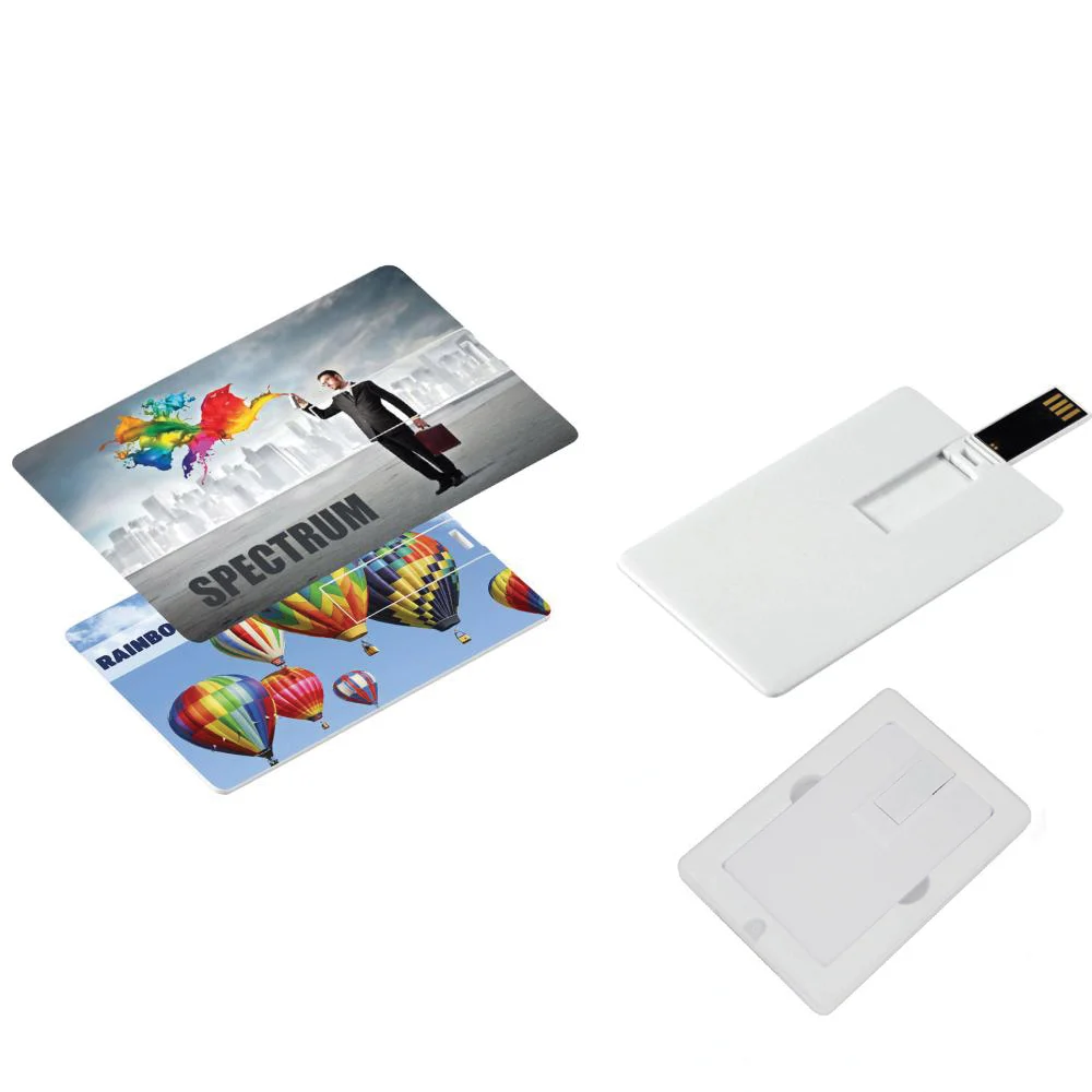 7240-64GB 64 GB Kartvizit USB Bellek Beyaz - Anadolu Promosyon