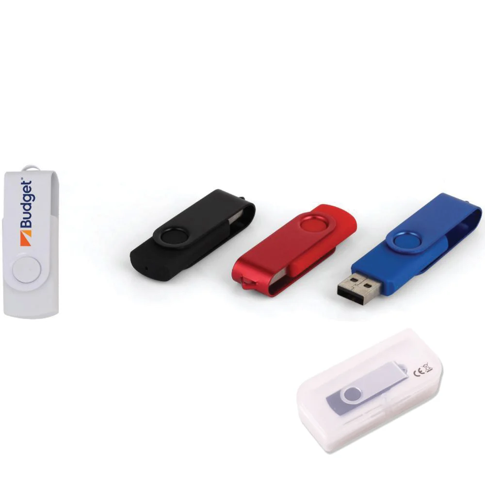 7244-32GB 32 GB Metal Renkli USB Bellek Kırmızı - Anadolu Promosyon