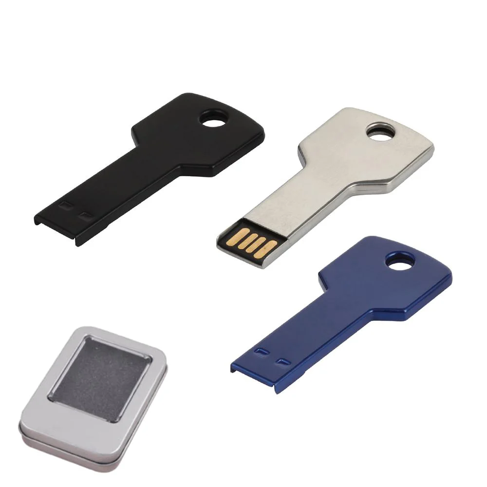 7250-16GB 16 GB Metal Anahtar USB Bellek Lacivert - Anadolu Promosyon
