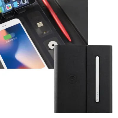7481 Powerbank 5.000 mAh Organizer Siyah - Anadolu Promosyon